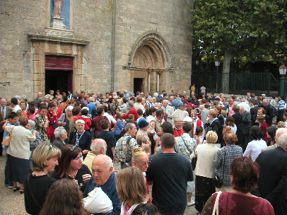 28 septembre 2003, 12 h 30 : parvis