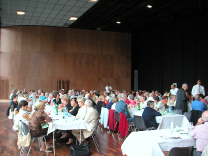 28 septembre 2003, 14 h repas à La Cigalière