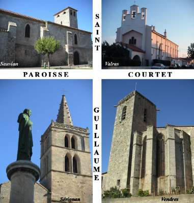 Images des 4 églises